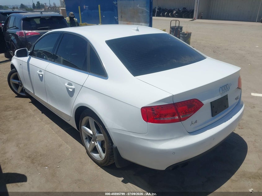 2012 Audi A4 VIN WAUKFCFL2CN014383 IAAI salvage auction — NORMAL WEAR, Clear - Dealer Only (California), sold $1,525 on 2026-07-15 (photo 3)