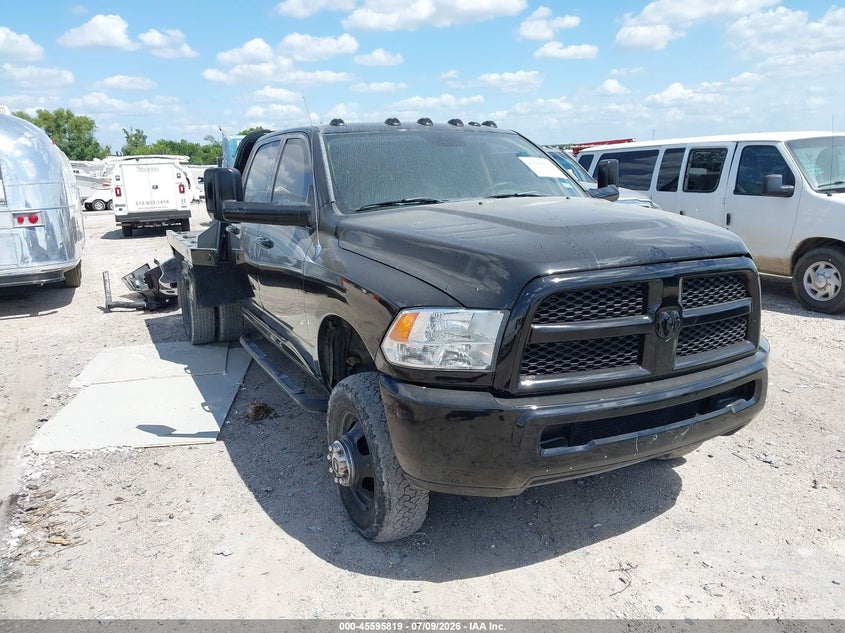 2013 Ram 3500 VIN 3C63RRGL7DG616200 IAAI salvage auction — RIGHT REAR, Original (Texas), sold $8,000 on 2026-08-01 (photo 1)