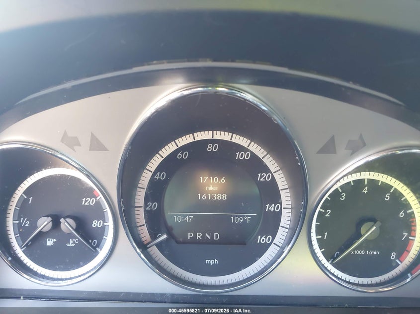 2009 Mercedes-benz C class VIN WDDGF54X69R042138 IAAI salvage auction — NORMAL WEAR, Clear (Florida), sold $425 on 2026-07-28 (photo 7)