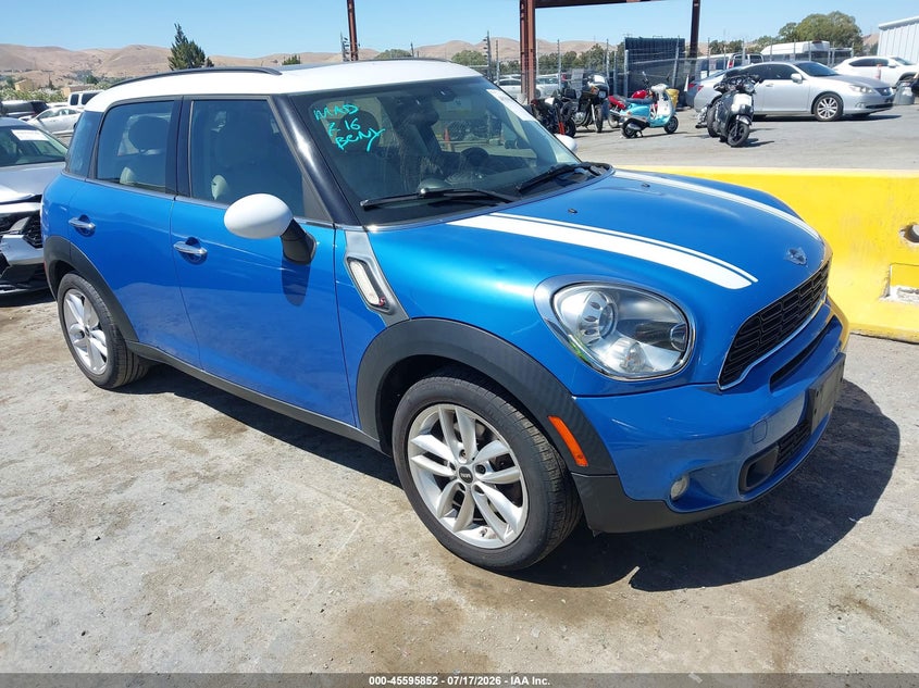 2014 Mini Countryman VIN WMWZC3C53EWP25956 IAAI salvage auction — NORMAL WEAR, Clear - Dealer Only (California), sold $1,000 on 2026-07-23 (photo 1)