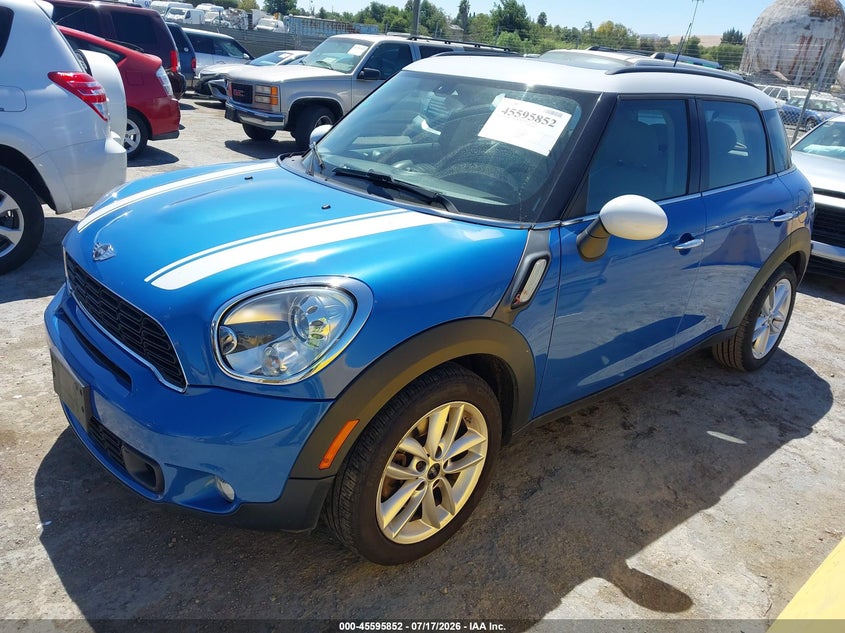 2014 Mini Countryman VIN WMWZC3C53EWP25956 IAAI salvage auction — NORMAL WEAR, Clear - Dealer Only (California), sold $1,000 on 2026-07-23 (photo 2)