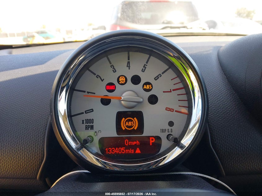 2014 Mini Countryman VIN WMWZC3C53EWP25956 IAAI salvage auction — NORMAL WEAR, Clear - Dealer Only (California), sold $1,000 on 2026-07-23 (photo 7)