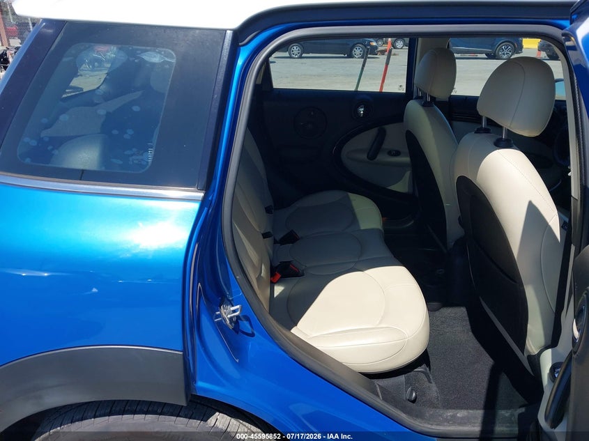 2014 Mini Countryman VIN WMWZC3C53EWP25956 IAAI salvage auction — NORMAL WEAR, Clear - Dealer Only (California), sold $1,000 on 2026-07-23 (photo 8)