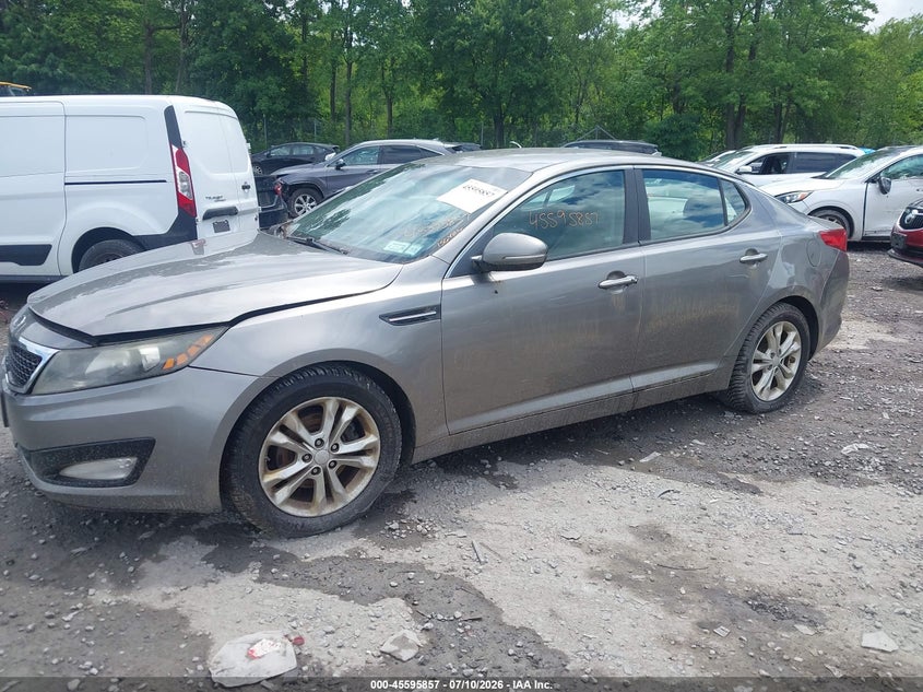 2012 Kia Optima VIN 5XXGN4A76CG028715 IAAI salvage auction — NORMAL WEAR, Clear (New York), sold $150 on 2026-07-28 (photo 2)