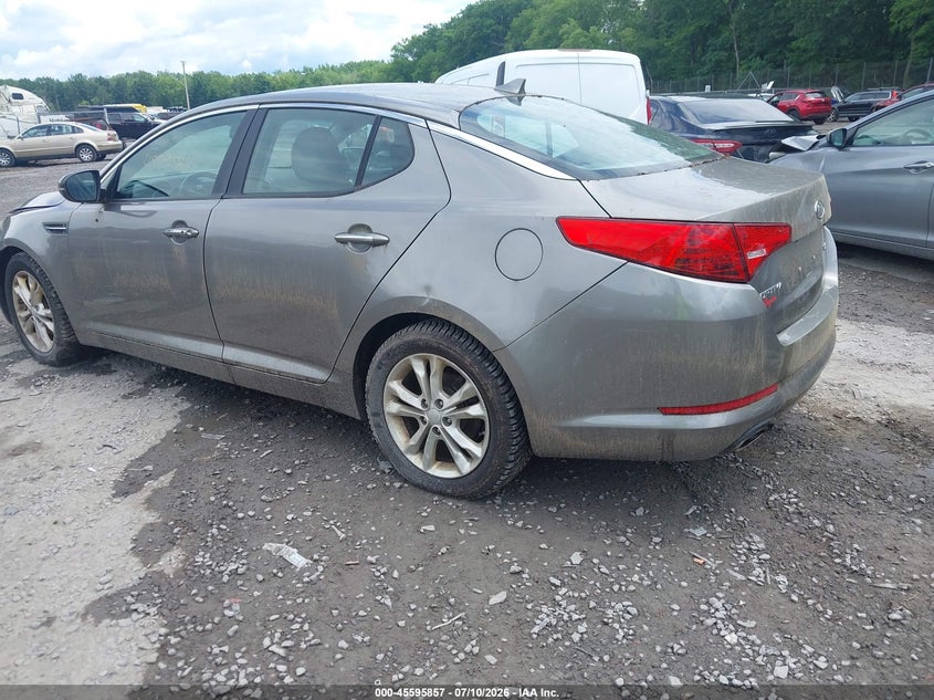 2012 Kia Optima VIN 5XXGN4A76CG028715 IAAI salvage auction — NORMAL WEAR, Clear (New York), sold $150 on 2026-07-28 (photo 3)