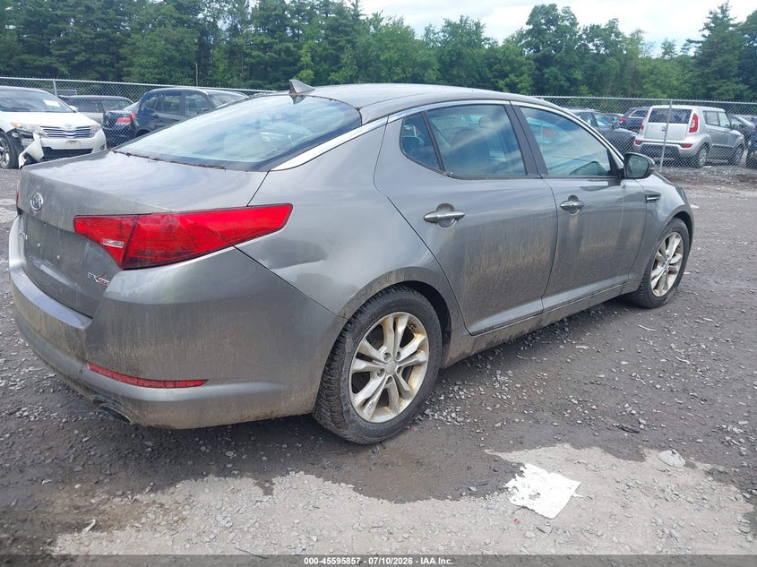 2012 Kia Optima VIN 5XXGN4A76CG028715 IAAI salvage auction — NORMAL WEAR, Clear (New York), sold $150 on 2026-07-28 (photo 4)