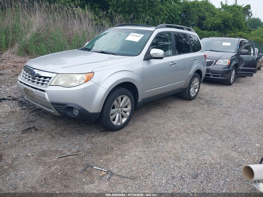 2011 Subaru Forester VIN JF2SHADC6BH727449 IAAI salvage auction — NORMAL WEAR, Clear (Maryland), sold $300 on 2026-07-23 (photo 2)