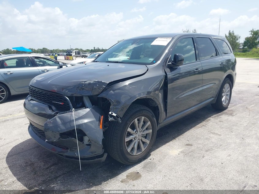 2026 Dodge Durango VIN 1C4RDHDG6TC225544 IAAI salvage auction — LEFT FRONT, Clear (Georgia), sold $20,500 on 2026-07-26 (photo 2)
