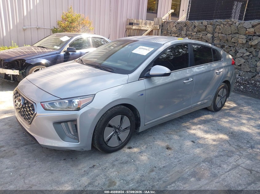 2020 Hyundai Ioniq hybrid VIN KMHC75LC1LU201118 IAAI salvage auction — ALL OVER, Clear (New York), sold $1,050 on 2026-07-29 (photo 2)