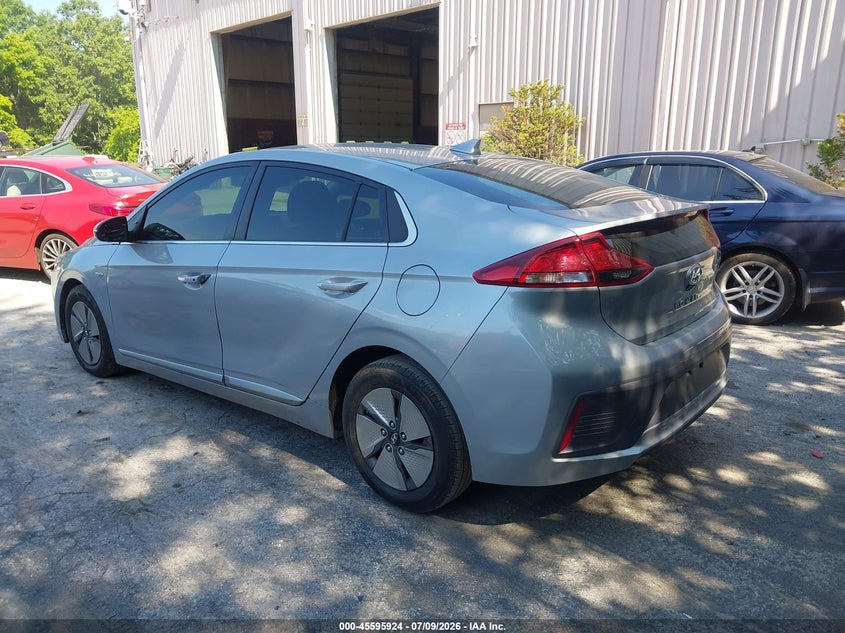 2020 Hyundai Ioniq hybrid VIN KMHC75LC1LU201118 IAAI salvage auction — ALL OVER, Clear (New York), sold $1,050 on 2026-07-29 (photo 3)