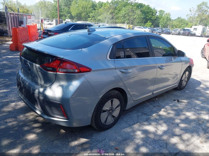 2020 Hyundai Ioniq hybrid VIN KMHC75LC1LU201118 IAAI salvage auction — ALL OVER, Clear (New York), sold $1,050 on 2026-07-29 (photo 4)