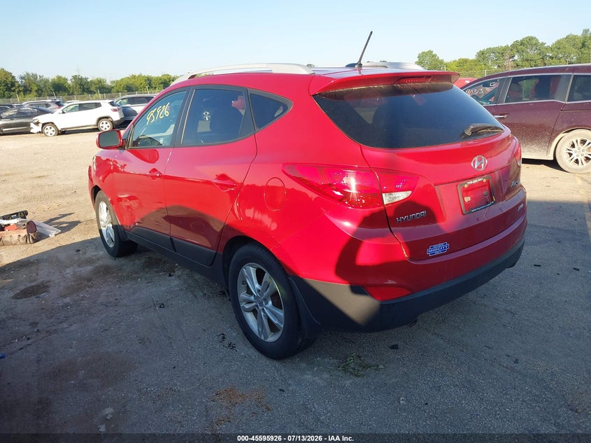 2012 Hyundai Tucson VIN KM8JUCAC7CU509983 IAAI salvage auction — FRONT END, Junk Bill Of Sale Mv2459 (Wisconsin), sold $400 on 2026-07-30 (photo 3)