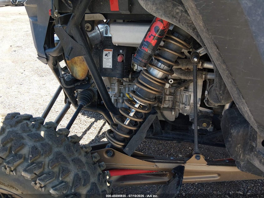 2025 Polaris Rzr VIN 3NSRPD2K7SG144084 IAAI salvage auction — FRONT END, Salvage (Utah), sold $26,000 on 2026-09-03 (photo 8)