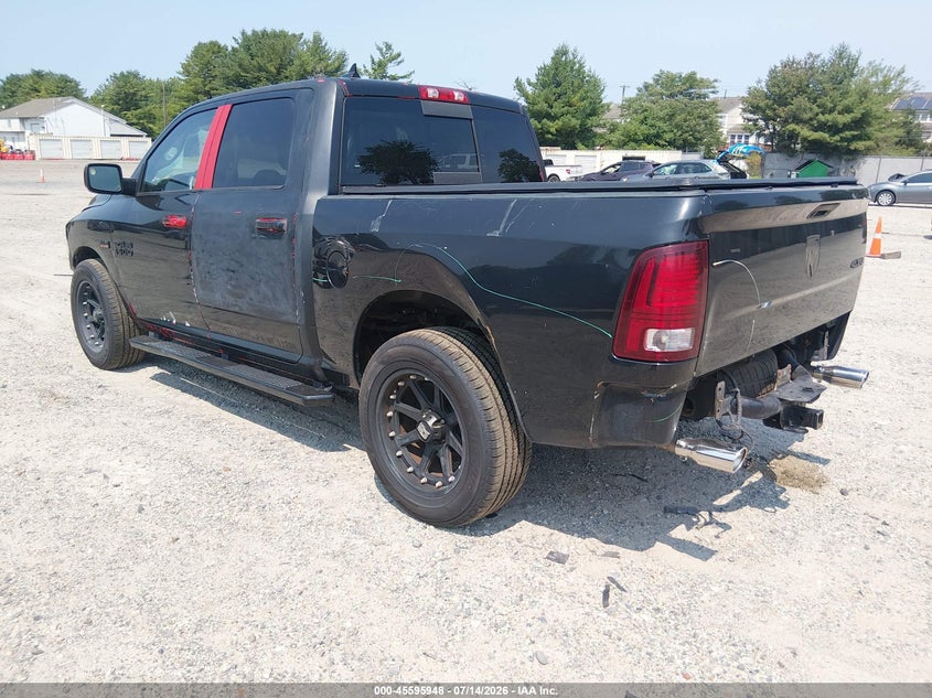 2016 Ram 1500 VIN 1C6RR7MT1GS235698 IAAI salvage auction — FRONT END, Salvage Title, sold $2,200 on 2026-08-01 (photo 3)