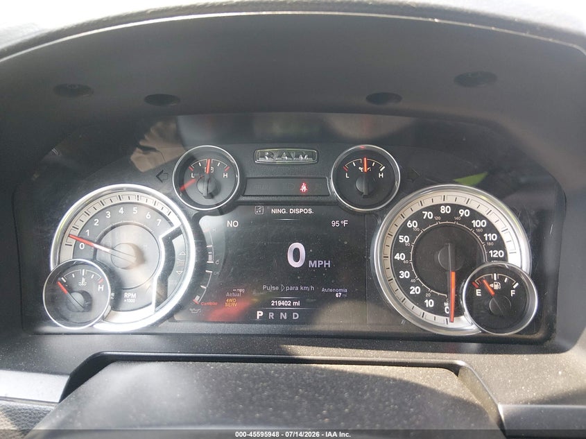2016 Ram 1500 VIN 1C6RR7MT1GS235698 IAAI salvage auction — FRONT END, Salvage Title, sold $2,200 on 2026-08-01 (photo 7)