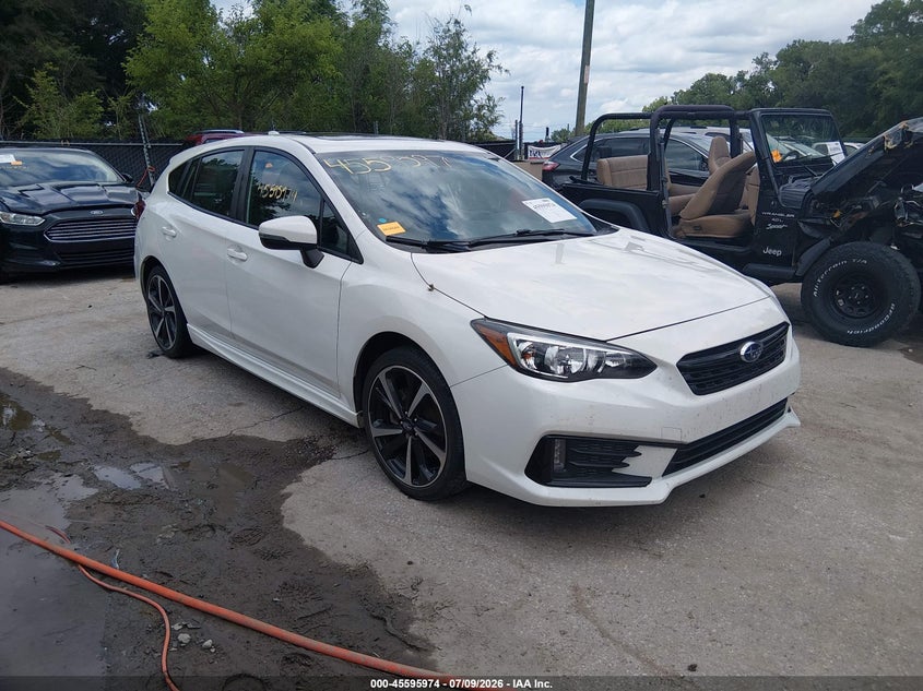 2022 Subaru Impreza VIN 4S3GTAM61N3729026 — IAAI salvage auction photo