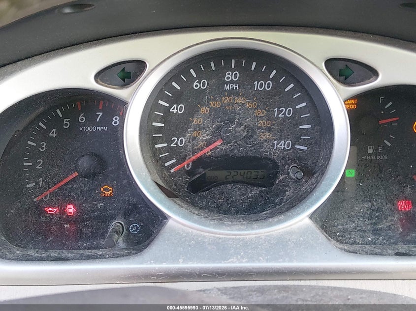 2004 Toyota Highlander VIN JTEEP21A740011115 IAAI salvage auction — NORMAL WEAR, Clear, sold $25 on 2026-07-22 (photo 7)