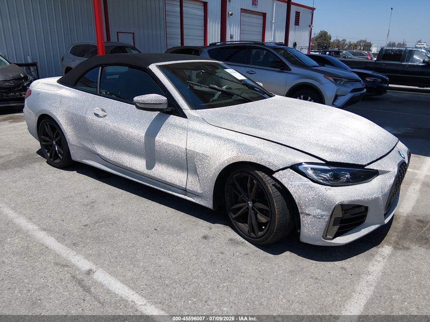 2022 BMW 4er VIN WBA53AT0XNCJ92416 — IAAI salvage auction photo