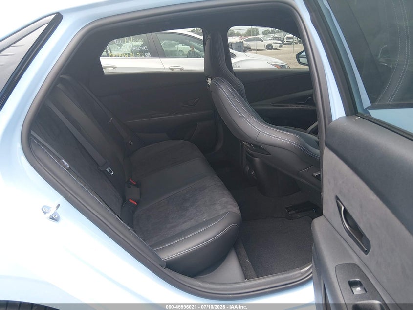 2026 Hyundai Elantra n VIN KMHLW4DK0TU041333 IAAI salvage auction — FRONT END, Salvage Title, sold $9,500 on 2026-08-07 (photo 8)