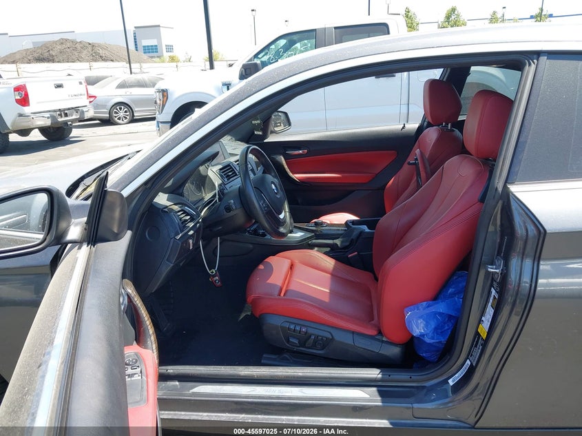 2014 BMW 2er VIN WBA1F5C53EV255725 IAAI salvage auction — LEFT FRONT, Salvage Certificate (California), sold $525 on 2026-07-24 (photo 5)