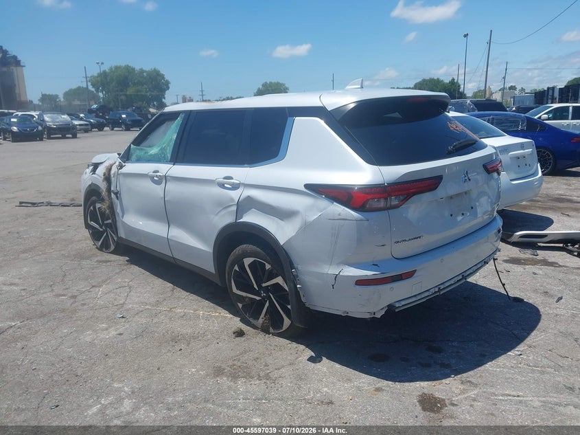 2024 Mitsubishi Outlander VIN JA4J3VA81RZ023187 IAAI salvage auction — ALL OVER, Certificate Of Destruction (Florida), sold $1,850 on 2026-07-22 (photo 3)