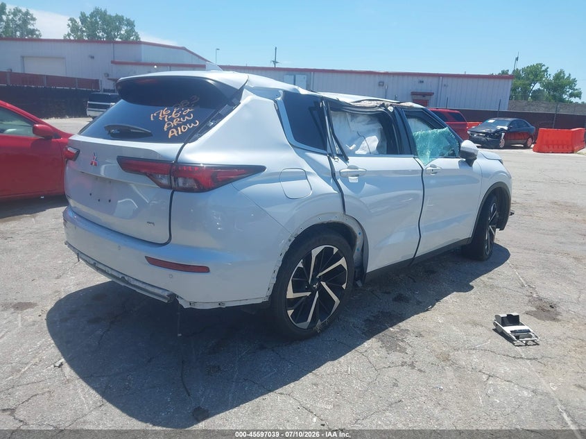 2024 Mitsubishi Outlander VIN JA4J3VA81RZ023187 IAAI salvage auction — ALL OVER, Certificate Of Destruction (Florida), sold $1,850 on 2026-07-22 (photo 4)