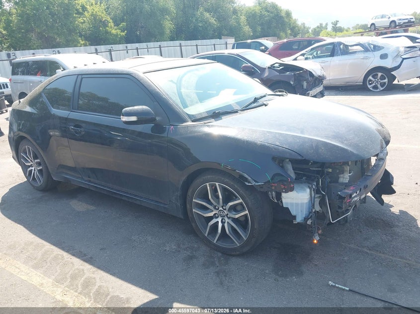 2014 Scion Tc VIN JTKJF5C75E3084095 IAAI salvage auction — FRONT END, Salvage (Utah), sold $1,050 on 2026-07-23 (photo 1)