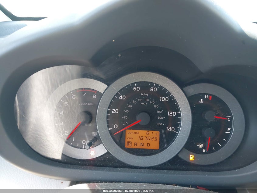 2007 Toyota Rav4 VIN JTMZD31V576044994 IAAI salvage auction — NORMAL WEAR, Clear - Dealer Only (California), sold $1,050 on 2026-07-20 (photo 7)
