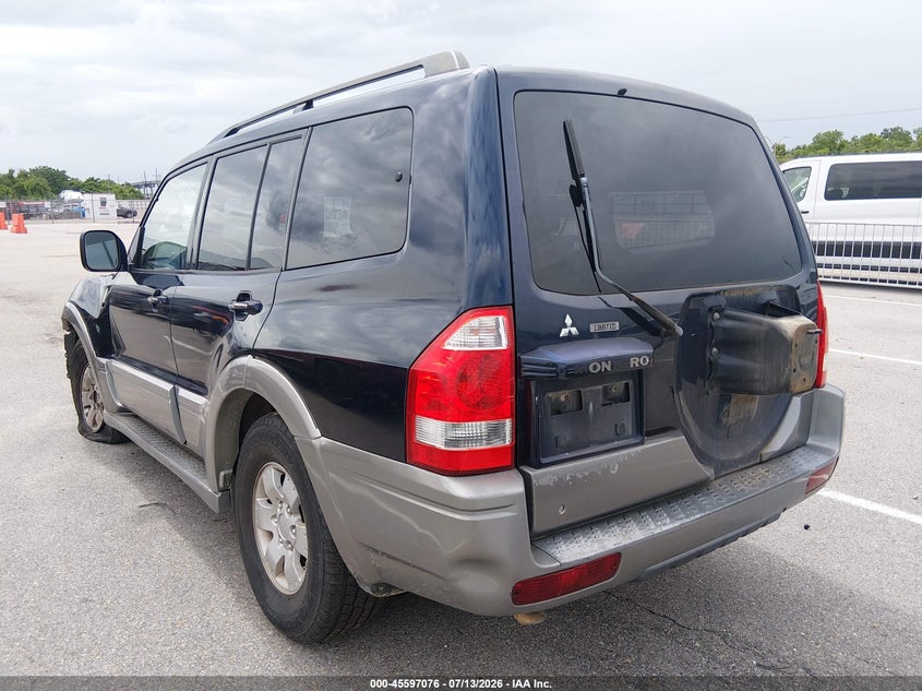 2004 Mitsubishi Montero VIN JA4MW51S84J008631 IAAI salvage auction — NORMAL WEAR, Clear (Louisiana), sold $450 on 2026-07-20 (photo 3)