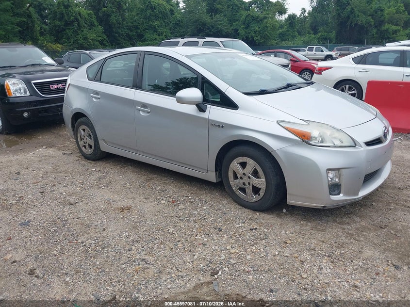 2010 Toyota Prius VIN JTDKN3DU3A1305772 IAAI salvage auction — NORMAL WEAR, Clear (Maryland), sold $800 on 2026-07-16 (photo 1)