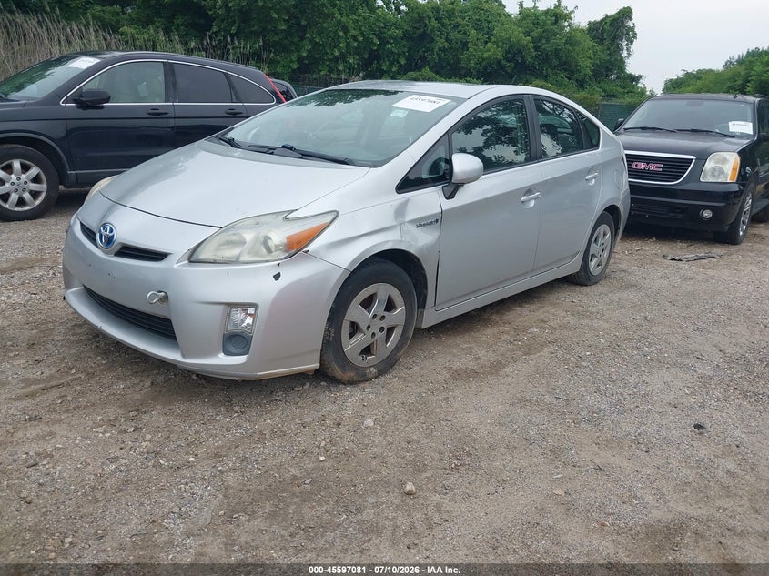 2010 Toyota Prius VIN JTDKN3DU3A1305772 IAAI salvage auction — NORMAL WEAR, Clear (Maryland), sold $800 on 2026-07-16 (photo 2)