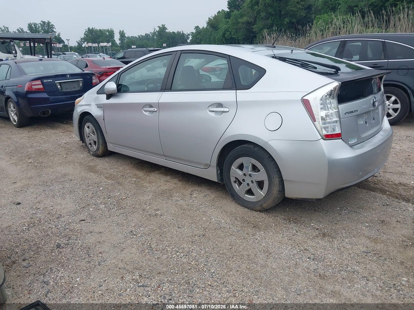 2010 Toyota Prius VIN JTDKN3DU3A1305772 IAAI salvage auction — NORMAL WEAR, Clear (Maryland), sold $800 on 2026-07-16 (photo 3)