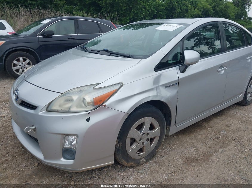 2010 Toyota Prius VIN JTDKN3DU3A1305772 IAAI salvage auction — NORMAL WEAR, Clear (Maryland), sold $800 on 2026-07-16 (photo 6)