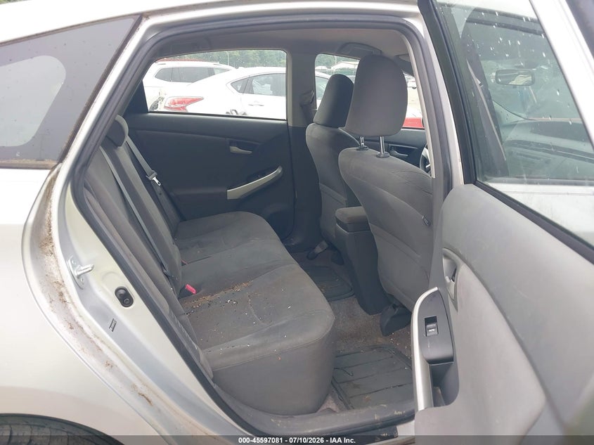 2010 Toyota Prius VIN JTDKN3DU3A1305772 IAAI salvage auction — NORMAL WEAR, Clear (Maryland), sold $800 on 2026-07-16 (photo 8)
