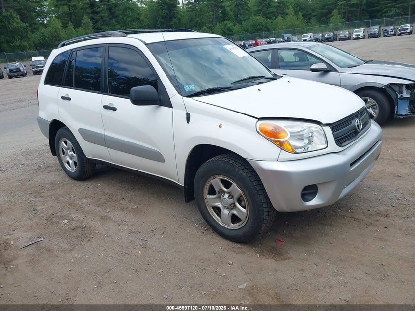 2004 Toyota Rav4 VIN JTEGD20V140006286 IAAI salvage auction — NORMAL WEAR, Clear (Massachusetts), sold $1,100 on 2026-07-17 (photo 1)