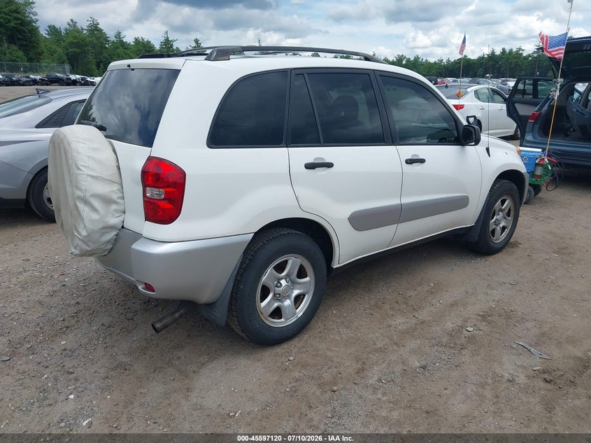 2004 Toyota Rav4 VIN JTEGD20V140006286 IAAI salvage auction — NORMAL WEAR, Clear (Massachusetts), sold $1,100 on 2026-07-17 (photo 4)