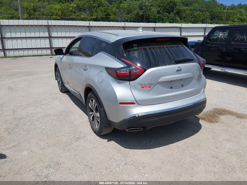 2019 Nissan Murano VIN 5N1AZ2MS0KN146837 IAAI salvage auction — FRONT END, Wait Title, sold $3,050 on 2026-09-01 (photo 3)