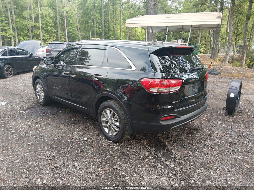 2017 Kia Sorento VIN 5XYPG4A52HG228423 IAAI salvage auction — NORMAL WEAR, Clear (Virginia), sold $1,125 on 2026-07-14 (photo 3)