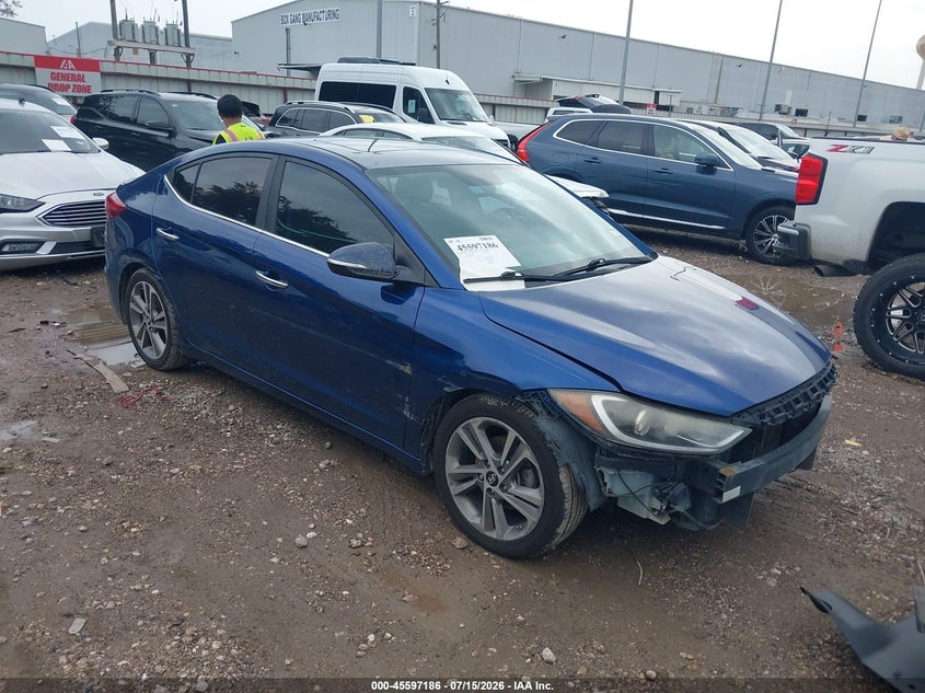 2017 Hyundai Elantra VIN 5NPD84LF8HH084732 IAAI salvage auction — FRONT END, Original (Texas), sold $1,575 on 2026-09-03 (photo 1)