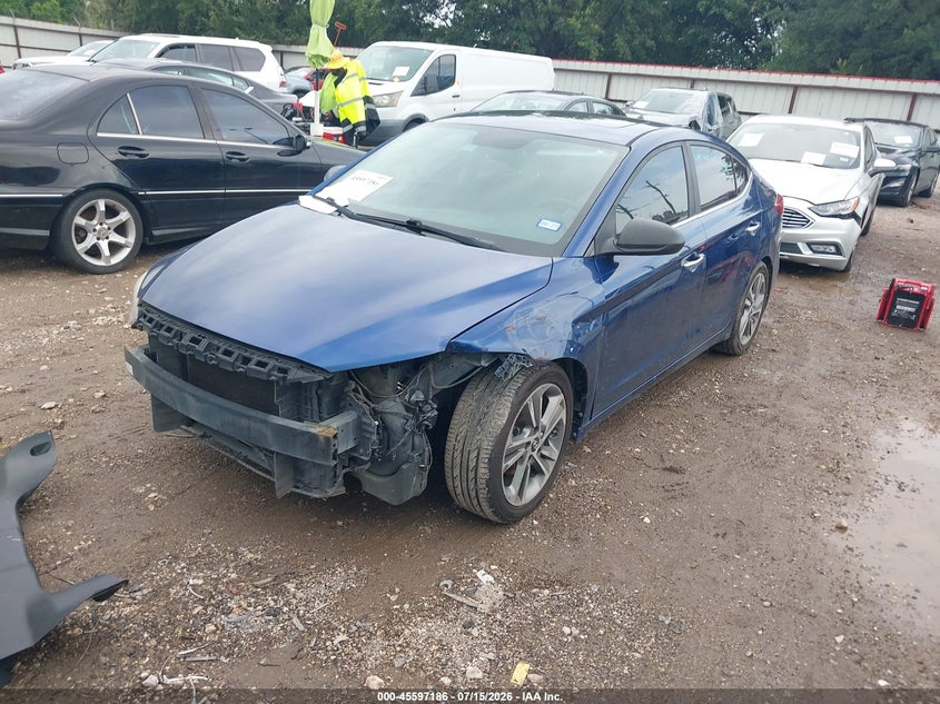 2017 Hyundai Elantra VIN 5NPD84LF8HH084732 IAAI salvage auction — FRONT END, Original (Texas), sold $1,575 on 2026-09-03 (photo 2)