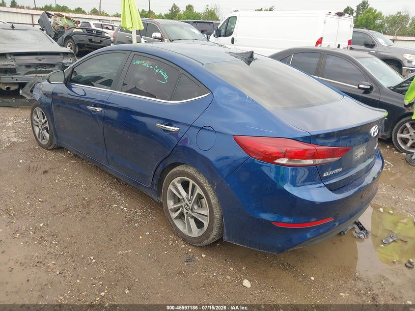 2017 Hyundai Elantra VIN 5NPD84LF8HH084732 IAAI salvage auction — FRONT END, Original (Texas), sold $1,575 on 2026-09-03 (photo 3)