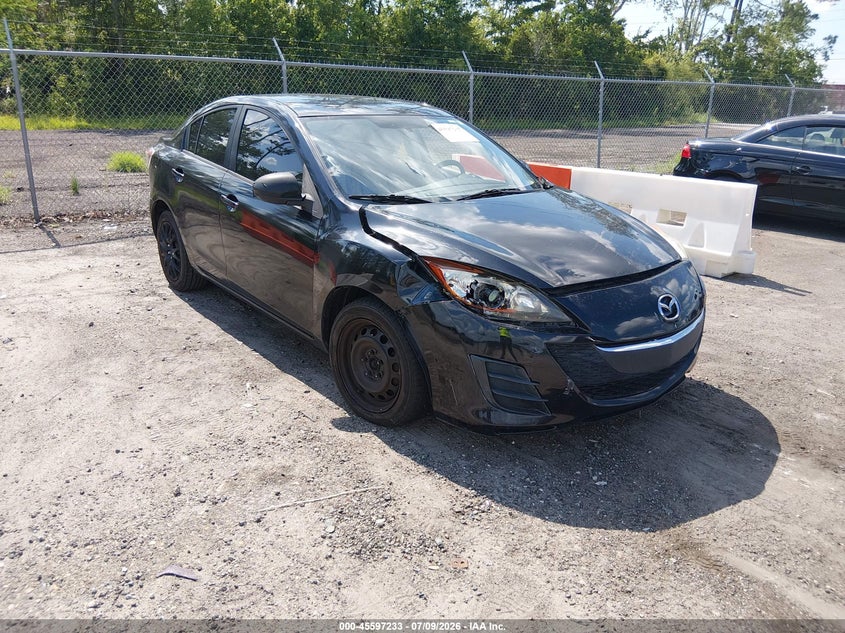 2010 Mazda 3 VIN JM1BL1SF4A1227534 IAAI salvage auction — FRONT END, Rebuildable (Florida), sold $225 on 2026-07-28 (photo 1)