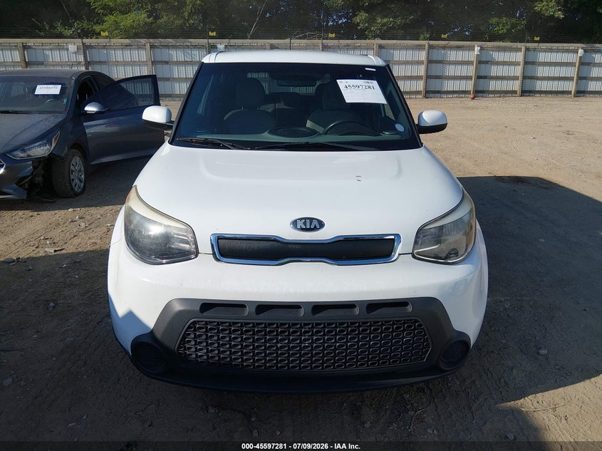 2015 Kia Soul VIN KNDJN2A21F7118382 IAAI salvage auction — NORMAL WEAR, Clear (Tennessee), sold $1,825 on 2026-07-15 (photo 6)