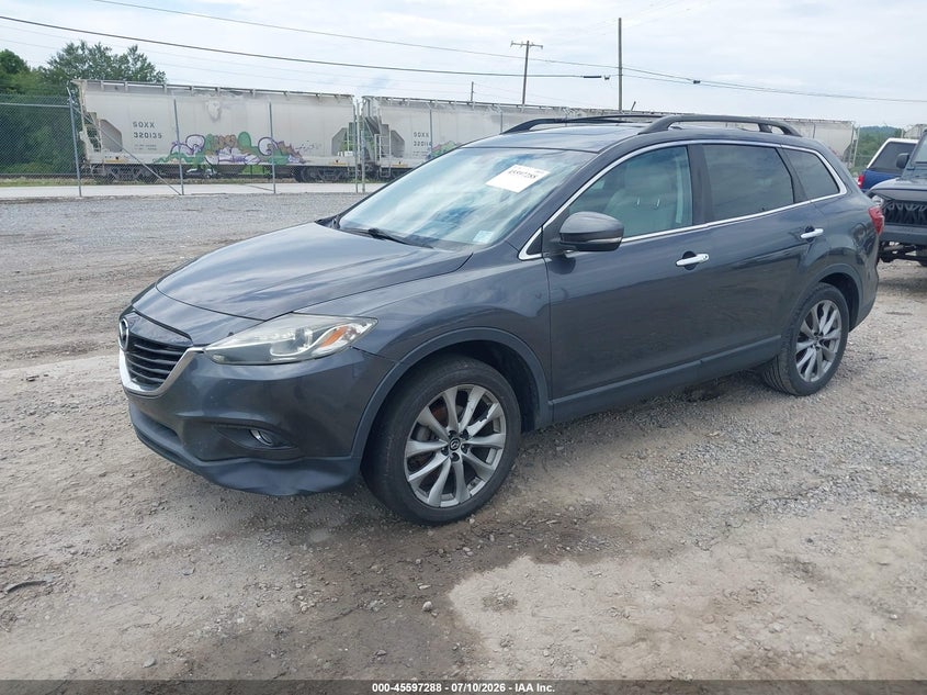 2015 Mazda Cx-9 VIN JM3TB2DA2F0457107 IAAI salvage auction — NORMAL WEAR, Salvage Title, sold $1,350 on 2026-07-17 (photo 2)