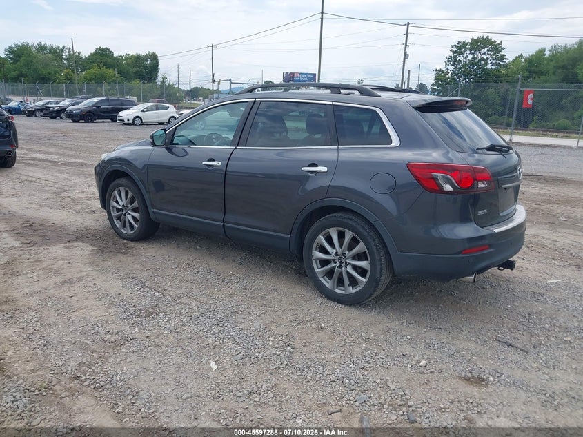2015 Mazda Cx-9 VIN JM3TB2DA2F0457107 IAAI salvage auction — NORMAL WEAR, Salvage Title, sold $1,350 on 2026-07-17 (photo 3)