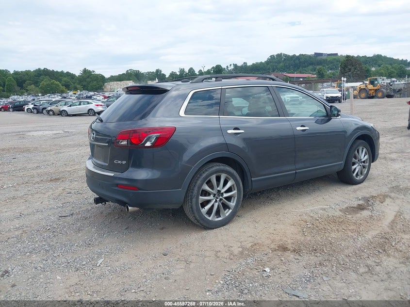 2015 Mazda Cx-9 VIN JM3TB2DA2F0457107 IAAI salvage auction — NORMAL WEAR, Salvage Title, sold $1,350 on 2026-07-17 (photo 4)