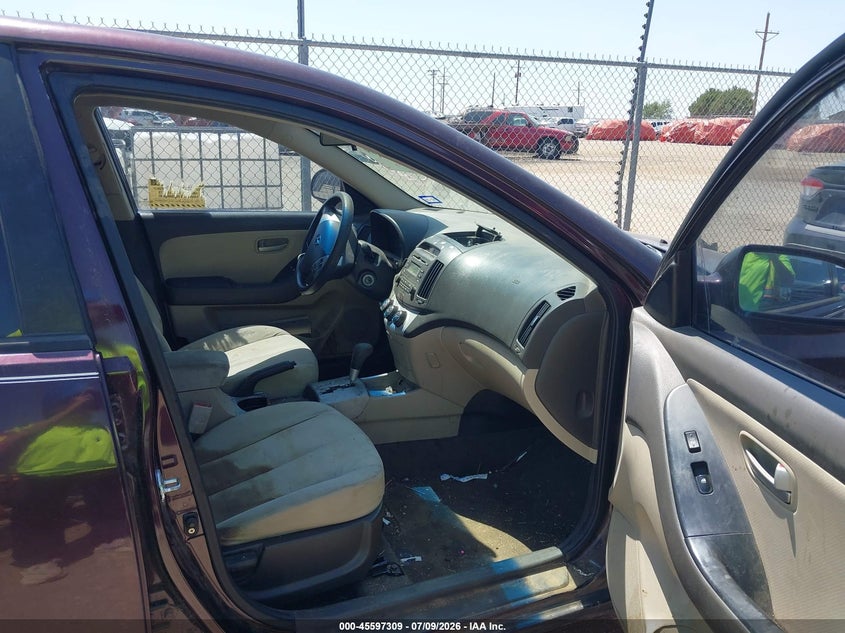2008 Hyundai Elantra VIN KMHDU46D58U388852 IAAI salvage auction — NORMAL WEAR, Original (Texas), sold $100 on 2026-07-28 (photo 5)