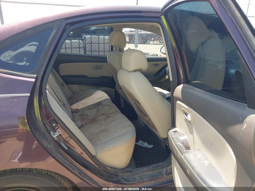 2008 Hyundai Elantra VIN KMHDU46D58U388852 IAAI salvage auction — NORMAL WEAR, Original (Texas), sold $100 on 2026-07-28 (photo 8)