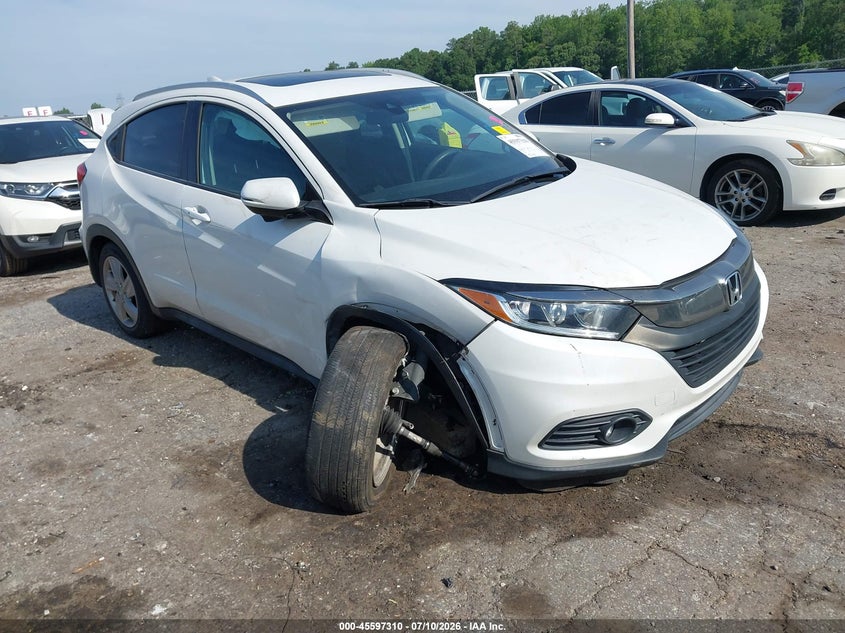 2019 Honda Hr-v VIN 3CZRU5H53KM721576 IAAI salvage auction — RIGHT FRONT, Salvage (Georgia), sold $3,350 on 2026-08-28 (photo 1)
