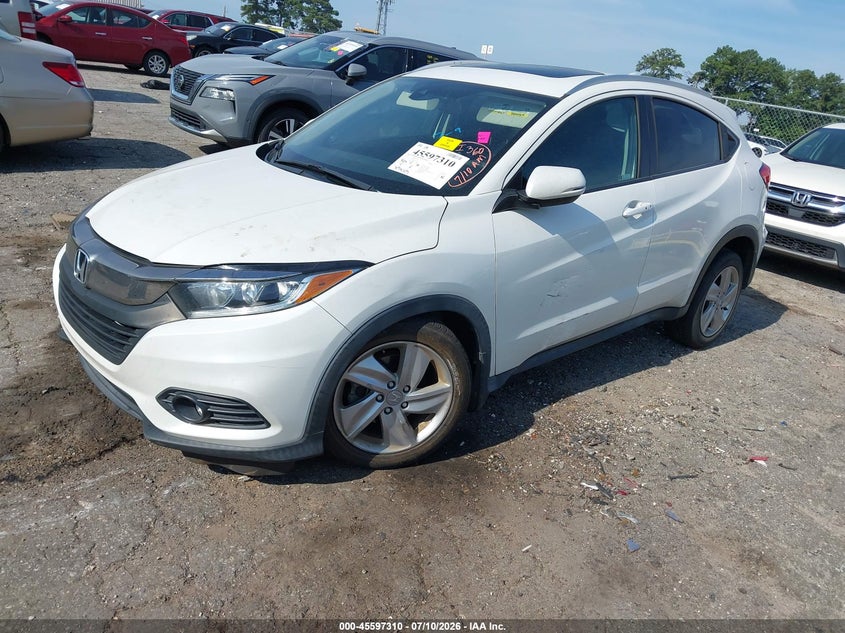 2019 Honda Hr-v VIN 3CZRU5H53KM721576 IAAI salvage auction — RIGHT FRONT, Salvage (Georgia), sold $3,350 on 2026-08-28 (photo 2)